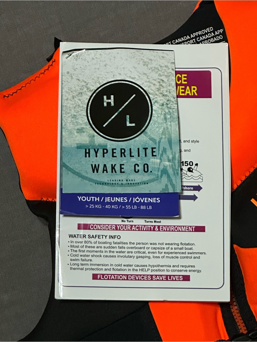 🆕 Hyperlite Wake Co. Life Jacket - Picture 3 of 4